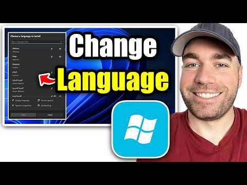 How To Change Language on Windows 11 PC (Add Language!)