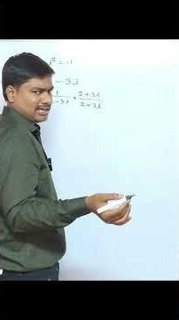 Find Multiplicative Inverse of Complex Numbers in 30 Seconds 😱 | #shorts #maths #education