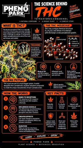 THC EXPLAINED 🧠🌿 The Science Might Surprise You! #Shorts