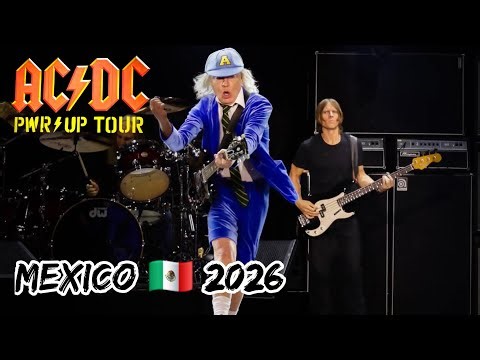 AC/DC close Mexico City with the final night | "Power Up"-Tour 2026