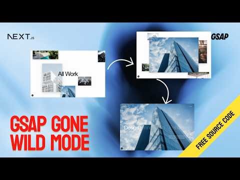 Scrolling Will Never Be the Same (GSAP + Next.js)