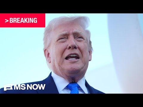 BREAKING: Trump says U.S. held new talks with Iran and they want a deal 'very badly'