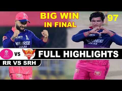 RR VS SRH HIGHLIGHTS | Rajasthan Royals VS Sunrisers Hyderabad IPL 2026 PLAY-OFF 2 MATCH HIGHLIGHTS