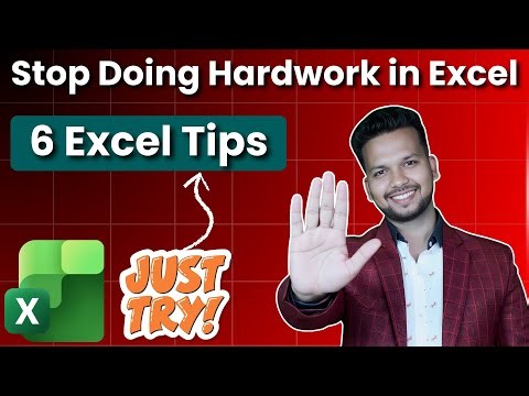 Top 6 Excel Tips & Tricks for Daily Office Work