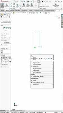 1 Line Command #solidworks @needful3d