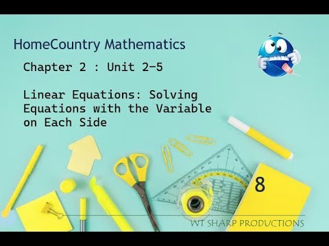 Variable on Each Side - Review+ Practice for you | Chapter 2 : Unit 2-5 | PTII