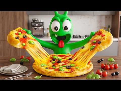 OMG! You Won’t Believe How Pea Pea Makes Pizza!