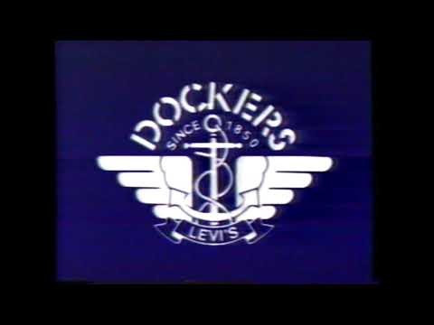 1989 Levi's Dockers "If you're not wearing Dockers your just wearing pants" TV Commercial