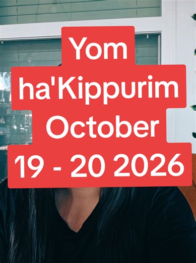 Yom ha'Kippurim - October 19-20 2026 Wayyiqra (Leviticus) 23:27–32 Wayyiqra (Leviticus) 16:29–30 Tehillim (Psalms) 35:13 Yeshayahu (Isaiah) 58:3–7 Ibrim (Hebrews) 9:11–12 #Yahuah #YomHaKippurim #FeastDays #Torah