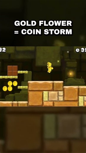 Mario Goes Gold Mario In World 2-1 | New Super Mario Bros. 2 #newsupermariobros2 #nsmb2 #mario