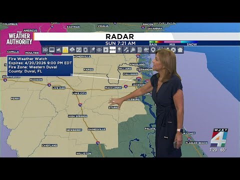 Meteorologist Michelle McCormick has your Sunday forecast