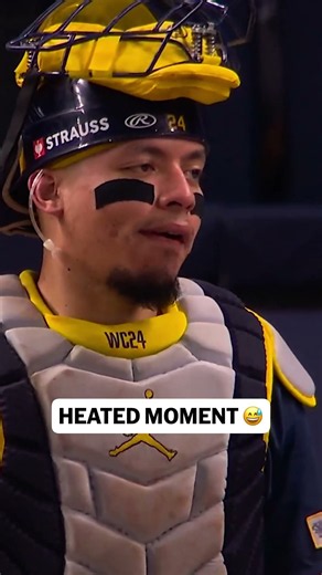 It was an intense staredown between William Contreras and Yandy Díaz last night 🤣