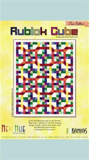 Free Quilt Pattern Friday | Quick & Easy Weekend Project