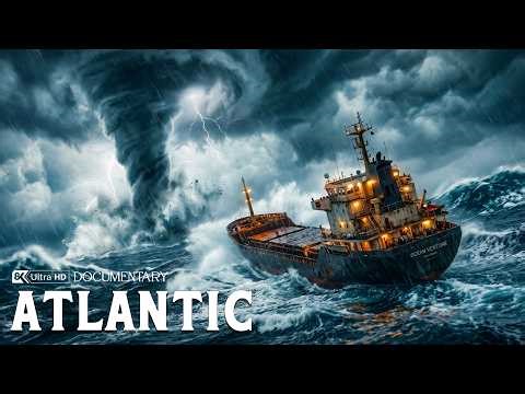 MYSTERIES OF THE ATLANTIC OCEAN | Surviving the Deadliest Waves & Ocean Storms | 4K Documentary