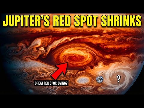 Jupiter’s Red Spot Shrinks: Storm Bigger Than Earth Dying?