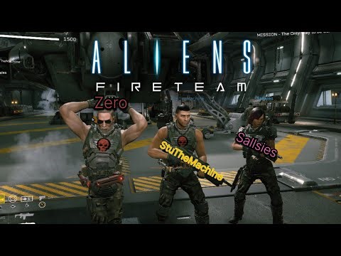 Aliens Fireteam Elite Gameplay Funny Moments