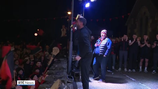 The celebrations are well and tuly under way in Waterford after Ballygunner brought home the All-Ireland senior hurling club title #RTEgaa | The Sunday Game