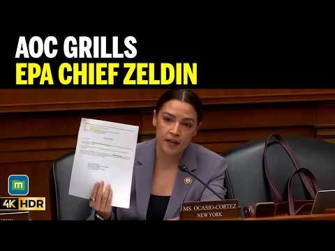 AOC Grills EPA Chief Zeldin Over Bayer Safety Decision In Heated Hearing