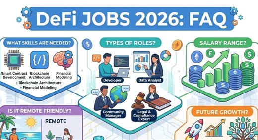 DeFi Jobs 2026: Frequently asked Questions What is the current state of the DeFi job market? The DeFi ecosystem in March 2026 offers abundant opportunities across tech, non-tech, and analyst… | ZONE3JOBS