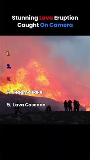 Most Terrifying Volcano Eruptions Caught on Camera #volcano #natureranked