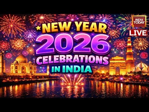 India Celebrating New Year 2026| LIVE Visuals | Welcome 2026 | New Year 2026 Celebrations