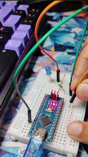 Arduino Nano LED Blink Tutorial 🔥 | Your First Arduino Program!