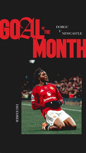 Patrick's Boxing Day winner is our December Goal of the Month! 👏☄️ | Manchester United