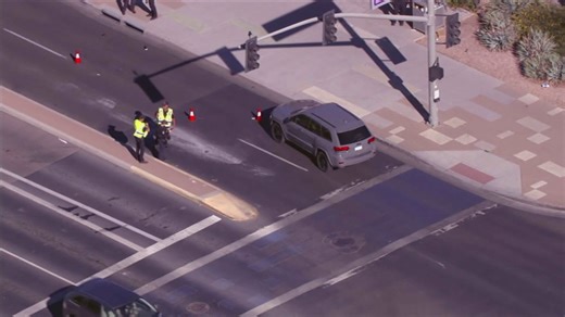 Pedestrian in critical condition after Mesa crash