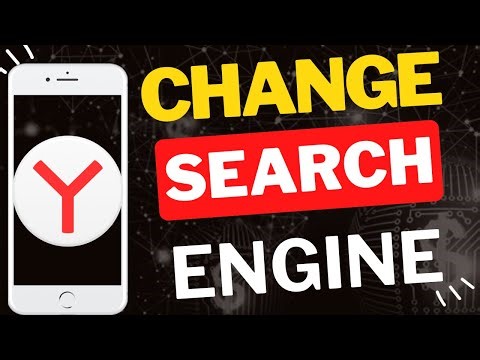 How to Change Search Engine in Yandex Browser Mobile