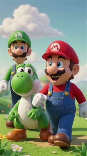 Ai 3D Mario, Luigi and Yoshi