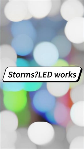 🌧️ Storm hit. My outdoor LED sign kept working.