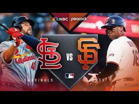 St. Louis Cardinals vs. San Francisco Giants | MLB ON NBC HIGHLIGHTS | 9/7/26