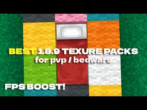 5 INSANE 1.8.9 Texture Packs for PVP/Bedwars (clean + fps)