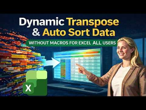 3 Ways to Transpose Excel Data (Rotate data from Vertical to Horizontal or Vice Versa) Without Macro
