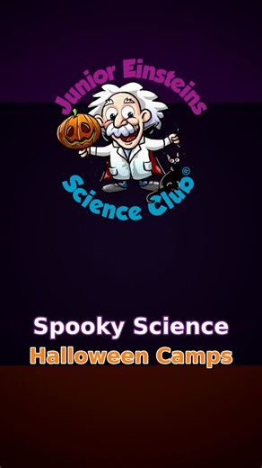 #junioreinsteins #spookyscience #halloweencamps #halloweenactivities #scienceforkids #kidsscience #stemforkids #handsonscience #schoolholidaycamps #kidsactivities #messyscience #halloweenfun | Junior Einsteins Science Club® Ltd.