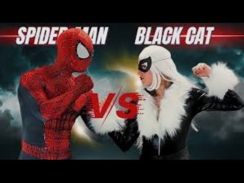 🕷️ Spider Man VS Cat Girl Epic Battle 🔥 | Ultimate Superhero Fight GamePlay