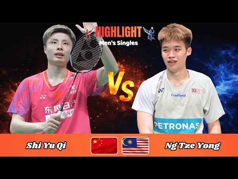 Men's Singles | Shi Yu Qi (CHN) vs Ng Tze Yong (MAS) | Badminton 2026