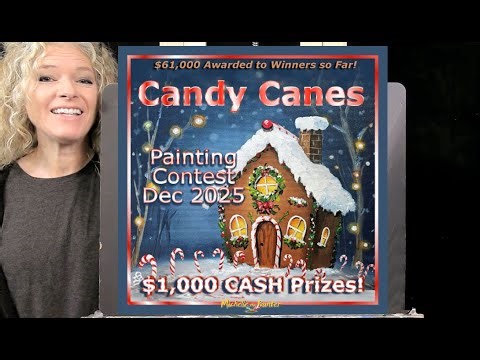 WINNER Announcement - December 2025 Painting Contest Winners - ALL Skill Level Artist Competition