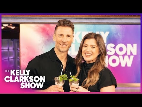 Hallmark King Andrew Walker Toasts Kelly Clarkson With Kentucky Derby Mint Juleps