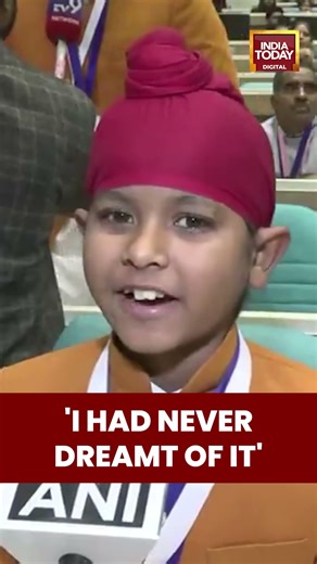 PM Rashtriya Bal Puraskar Winner Shares Heartwarming Story of Serving Soldiers