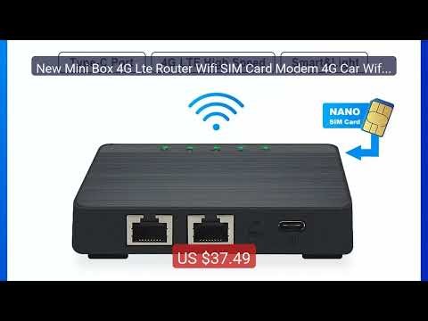 New Mini Box 4G Lte Router Wifi SIM Card Modem 4G Car Wifi Amp... — Hot Deal 2026 | Limited Offer!