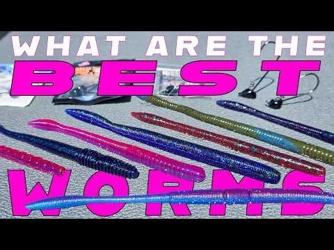 Underwater Shaky Head Worms! (15 Best Worms Compared - Underwater Action Test)