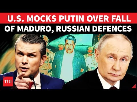 US Hits Russian Air Defences in Venezuela, Smashes Cover? Hegseth Mocks Putin Over Caracas Maduro Op