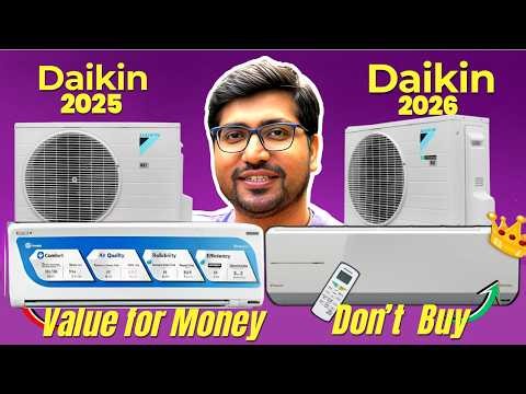 Daikin 1.5 Ton 3 Star & 5 Star 2026 vs 2025 models : My Honest Opinion ! ⚡