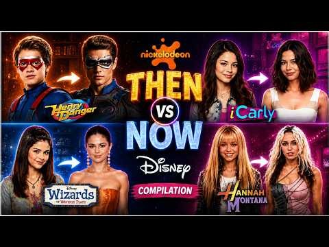 Nickelodeon & Disney Stars: Then to Now Transformations