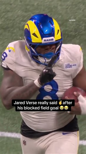He really turned towards the Falcons sideline 😭 #nfl #rams #jaredverse