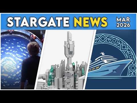 New Stargate Crew, Atlantis Bricks, Gate Cruise, and More! (Stargate News)