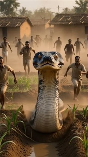 Hulk vs Giant Python 🐍 | Village Fight 💥 #shorts