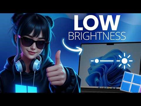 How To Turn Down Brightness On PC (Windows 11, 2026)
