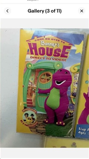 The Rare UK VHS Release of Barney's Best Manners #barney #rarevhs